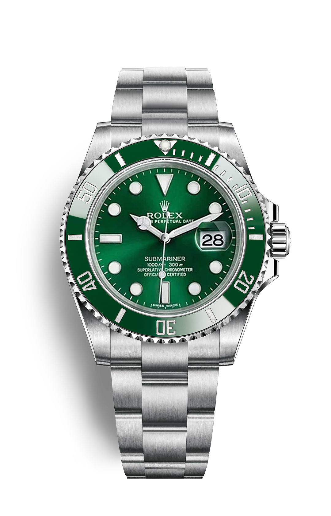 Green Dial Men's Luxury Watch-41mm