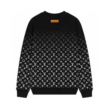 gradient print sweatshirt