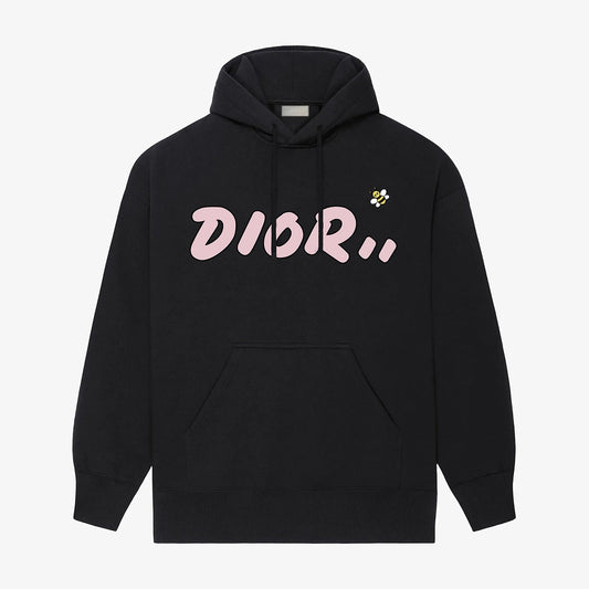 Pink Print Hoodie