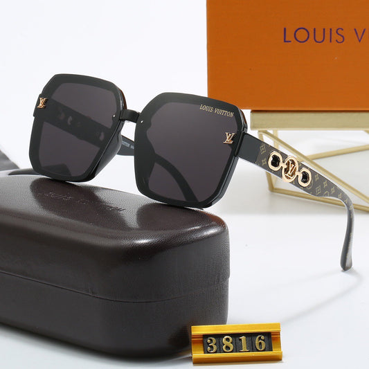 Large Frame Retro Sunglasses