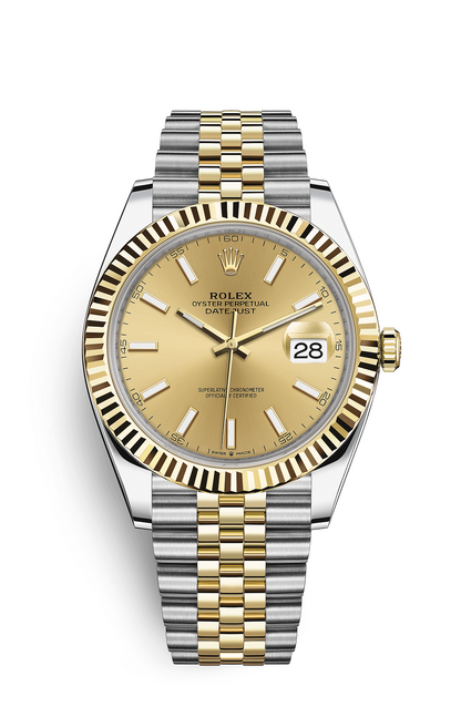 Yellow gold Strap - Yellow dial - 41mm