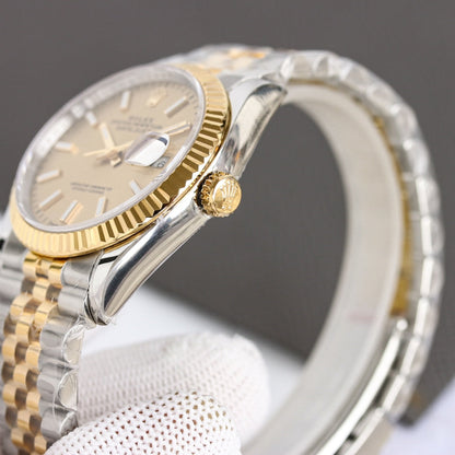 Yellow gold Strap - Yellow dial - 41mm