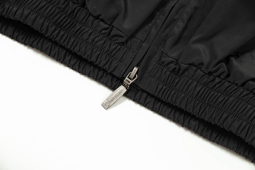 24SS Nylon Fiber High Neck Jacket