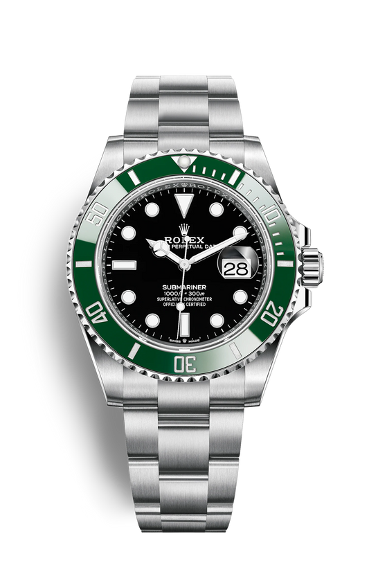 Black Green - Steel Watch - 41mm