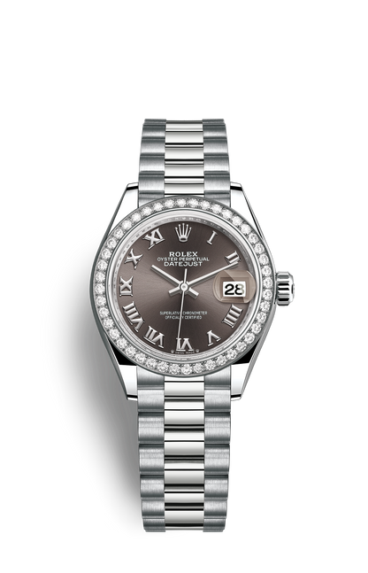 LADY-DATE-white gold and diamonds-31mm Watch