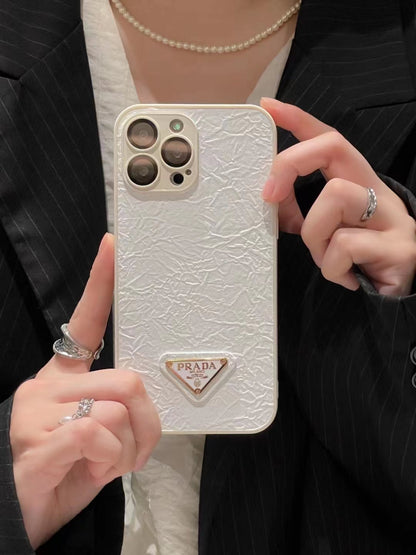 Luxury Shiny Crinkled Phone Case