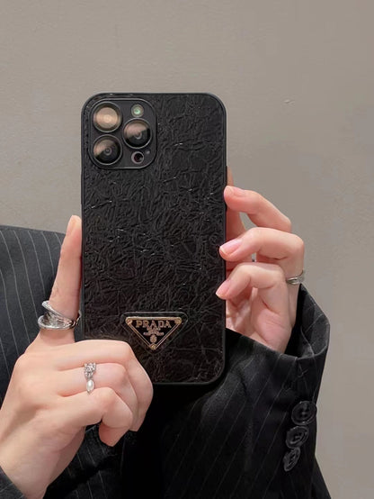 Luxury Shiny Crinkled Phone Case