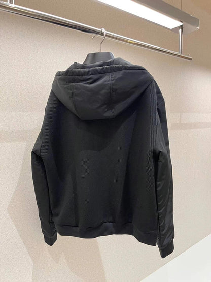 Classic zip-up hooded sweatshirt