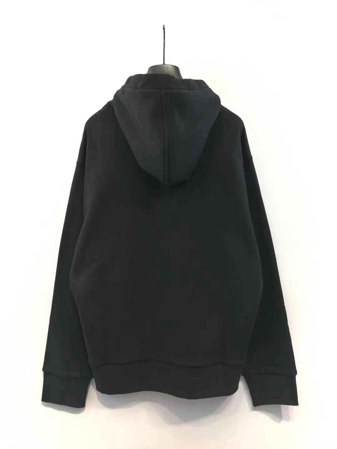 Double G two-tone classic hooded sweatshirt