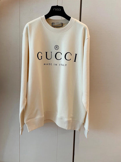 Simple classic cotton sweatshirt