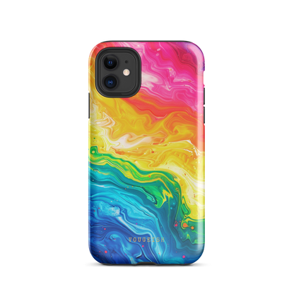 Chroma Swirl | Protective Phone Case