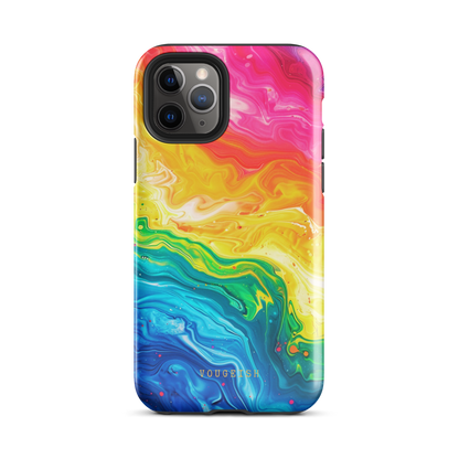 Chroma Swirl | Protective Phone Case