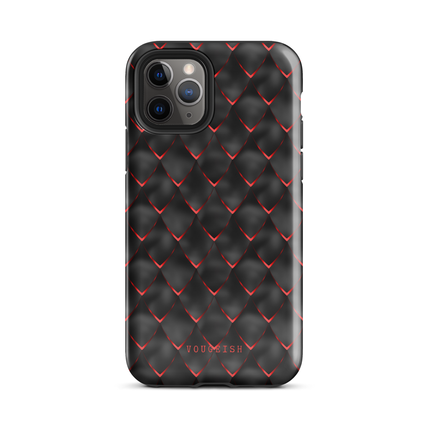 Black & Red Armor | Protective Phone Case