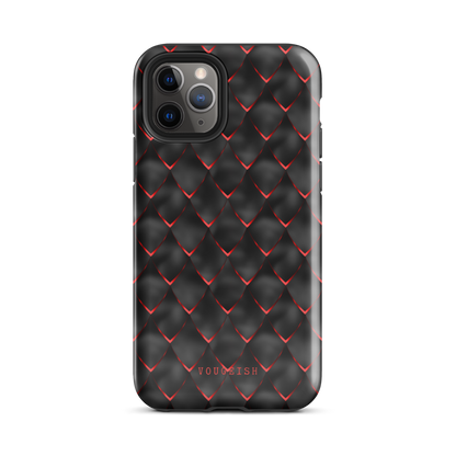 Black & Red Armor | Protective Phone Case