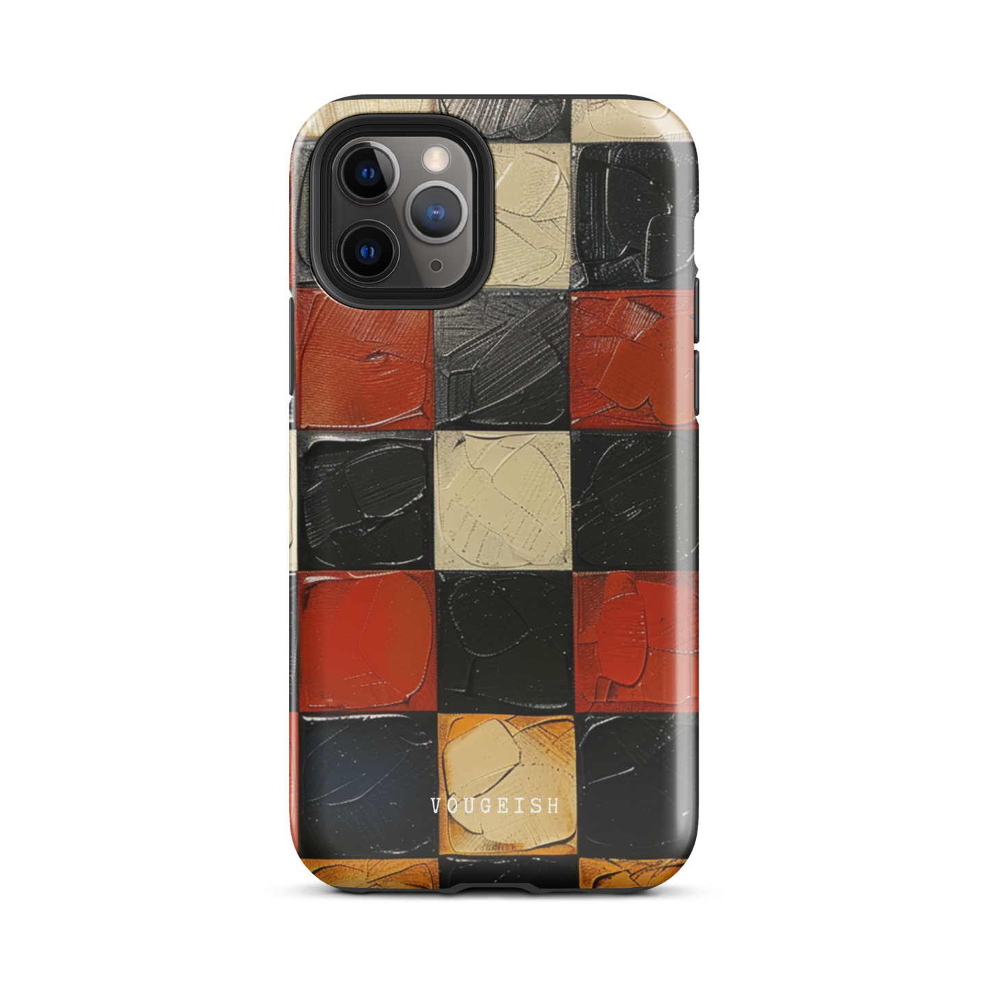 Crimson Weave | Protective Phone Case