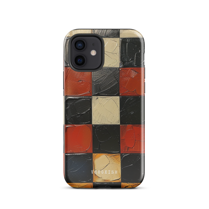 Crimson Weave | Protective Phone Case