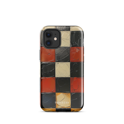 Crimson Weave | Protective Phone Case