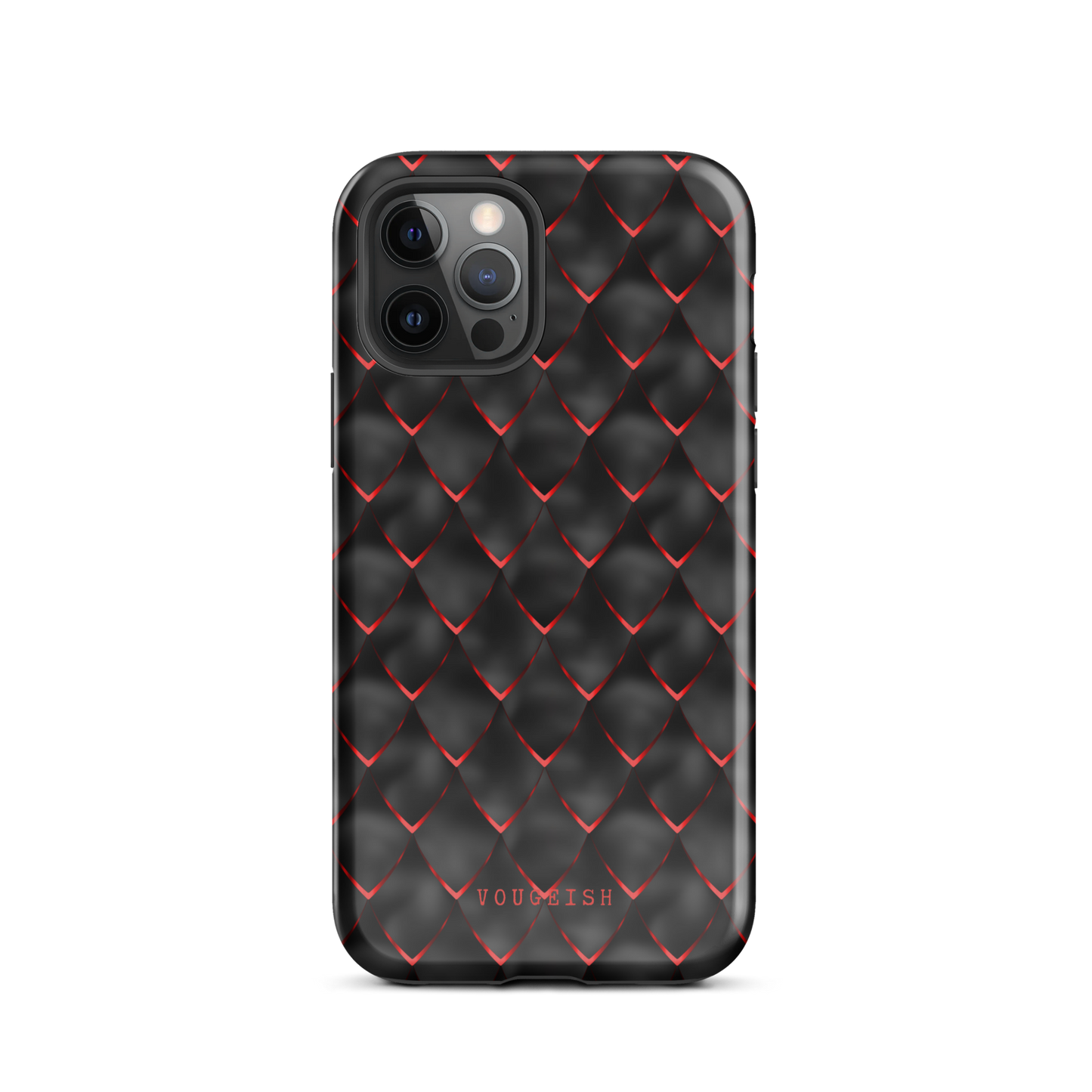 Black & Red Armor | Protective Phone Case