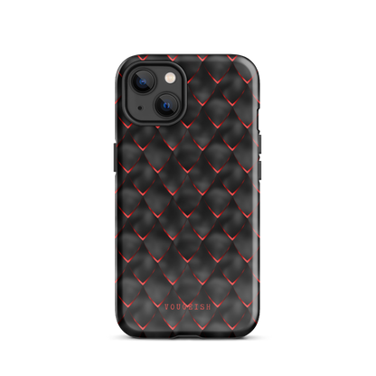 Black & Red Armor | Protective Phone Case