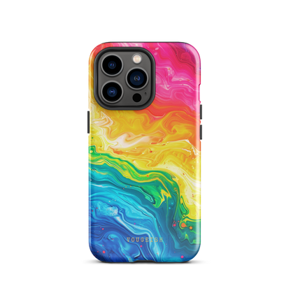 Chroma Swirl | Protective Phone Case