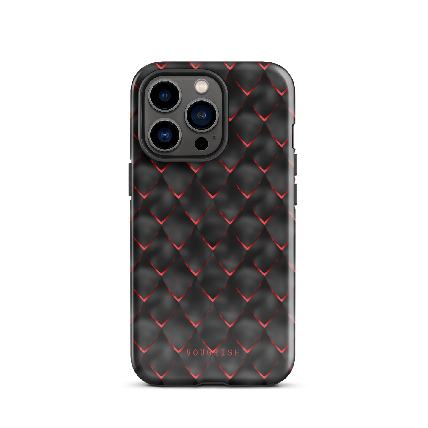 Black & Red Armor | Protective Phone Case