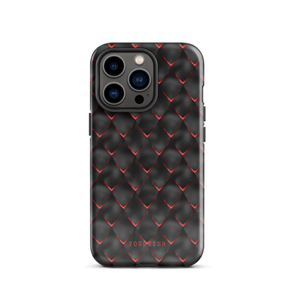 Black & Red Armor | Protective Phone Case