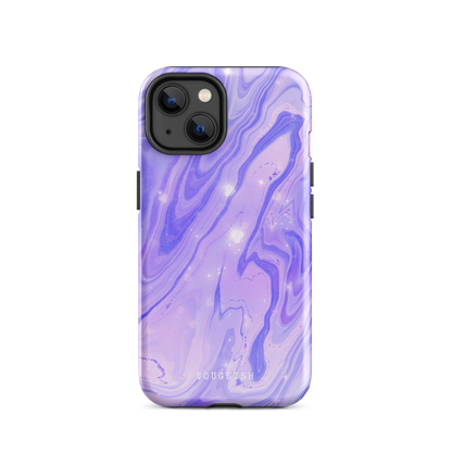 Purple Sparkle Marble | Protective Phone Case