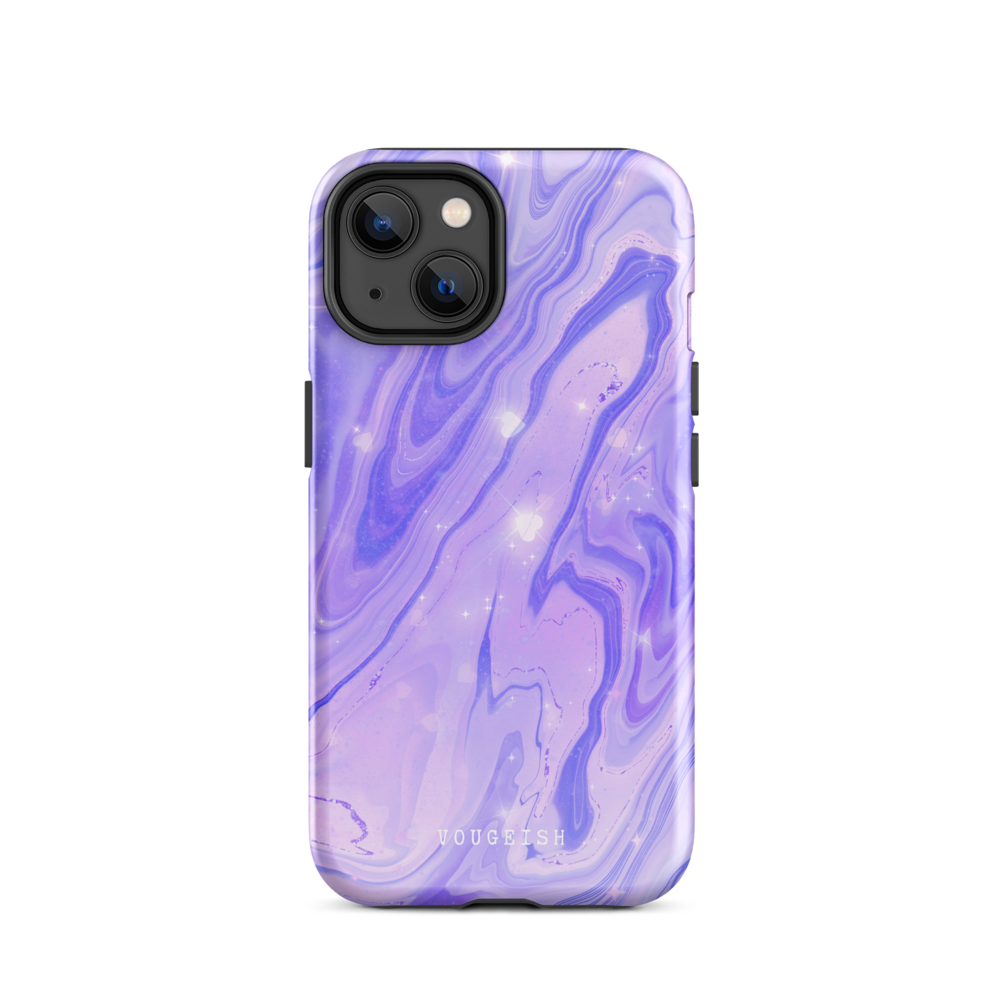 Purple Sparkle Marble | Protective Phone Case