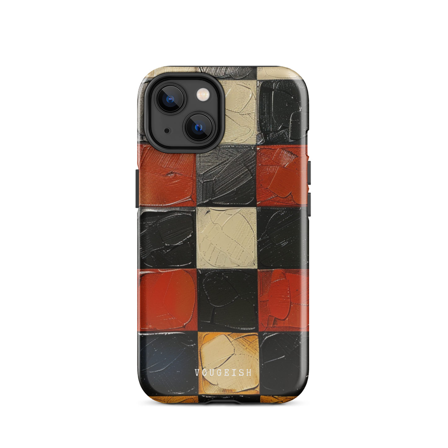 Crimson Weave | Protective Phone Case