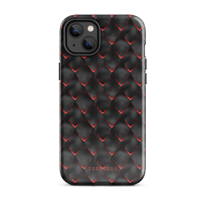 Black & Red Armor | Protective Phone Case