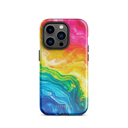 Chroma Swirl | Protective Phone Case