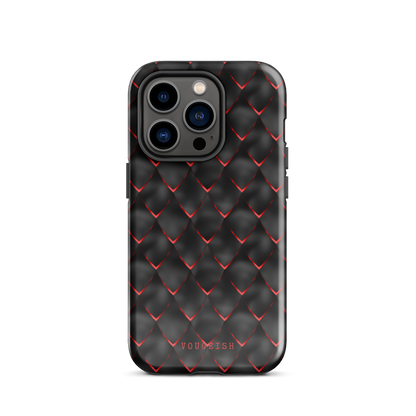 Black & Red Armor | Protective Phone Case