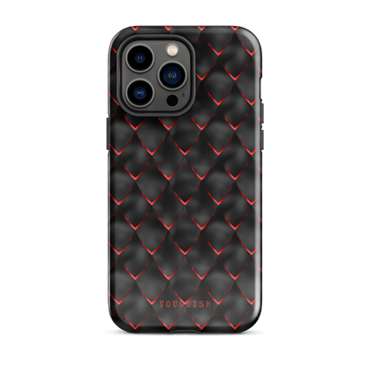 Black & Red Armor | Protective Phone Case