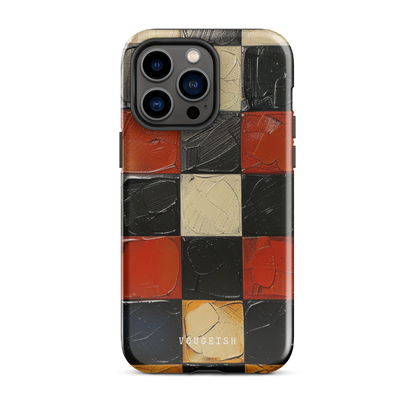 Crimson Weave | Protective Phone Case