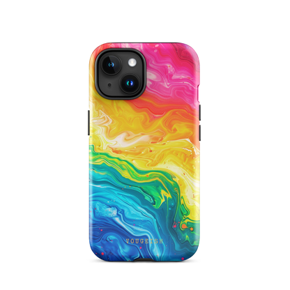 Chroma Swirl | Protective Phone Case