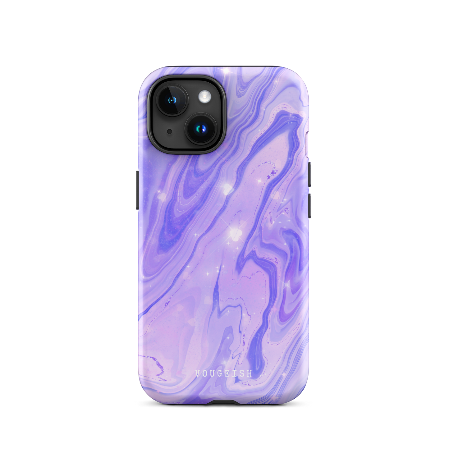 Purple Sparkle Marble | Protective Phone Case