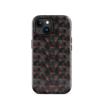 Black & Red Armor | Protective Phone Case