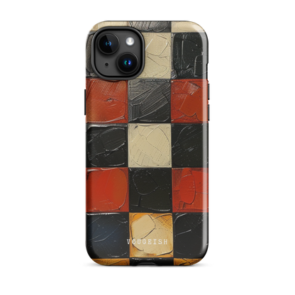 Crimson Weave | Protective Phone Case