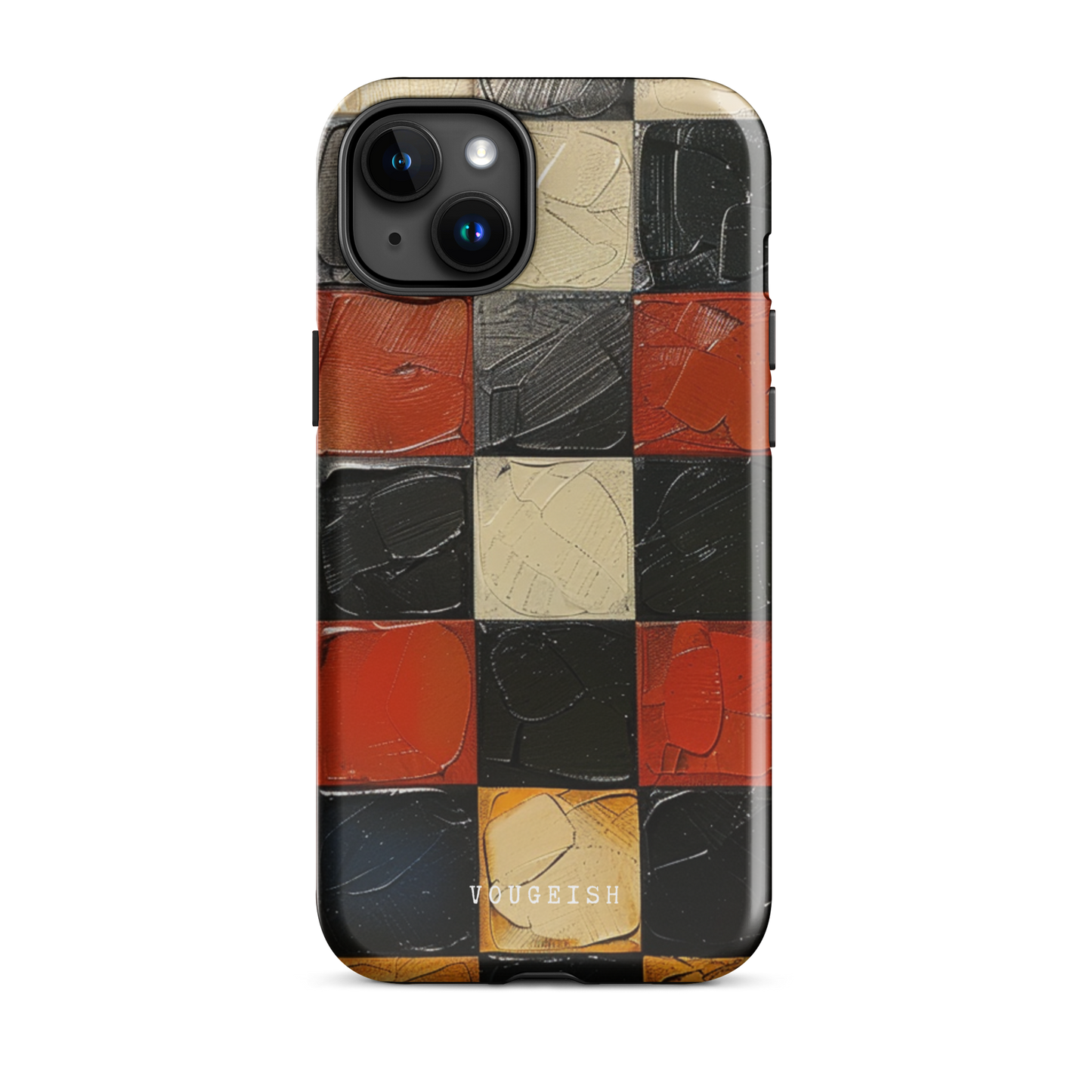 Crimson Weave | Protective Phone Case