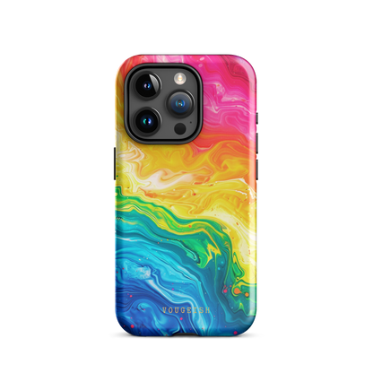 Chroma Swirl | Protective Phone Case