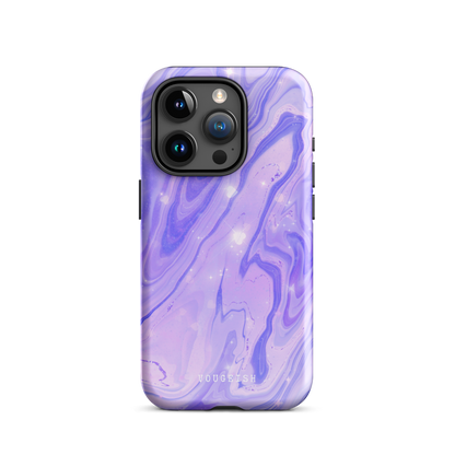 Purple Sparkle Marble | Protective Phone Case