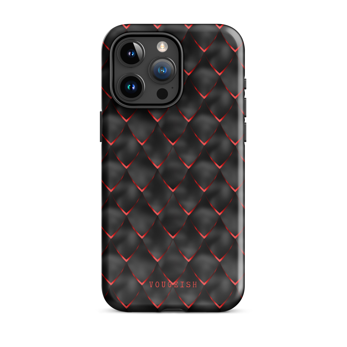 Black & Red Armor | Protective Phone Case