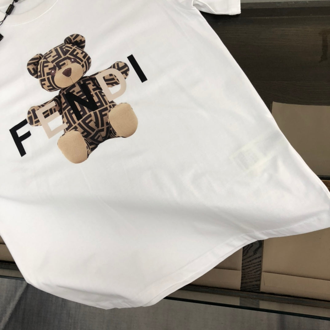 Bear Print T shirt