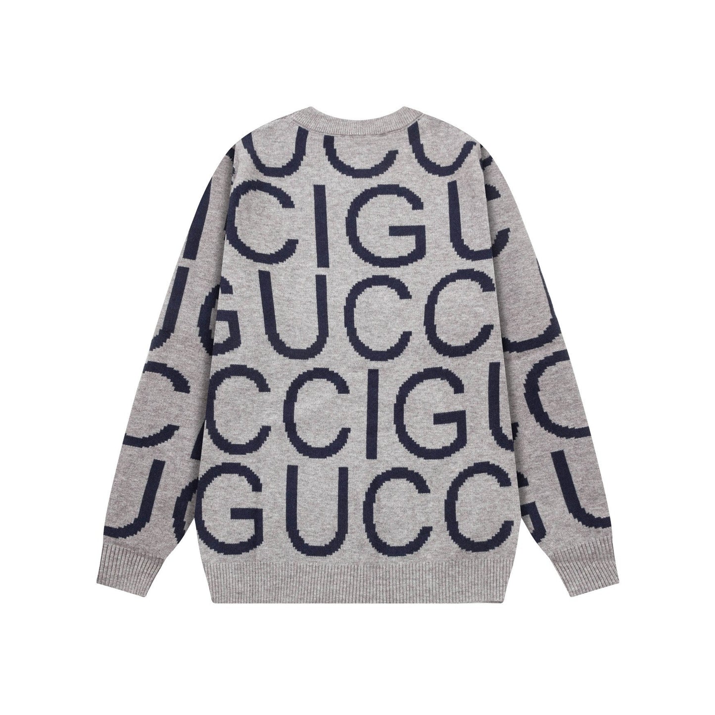 Lettering Knitted Sweater