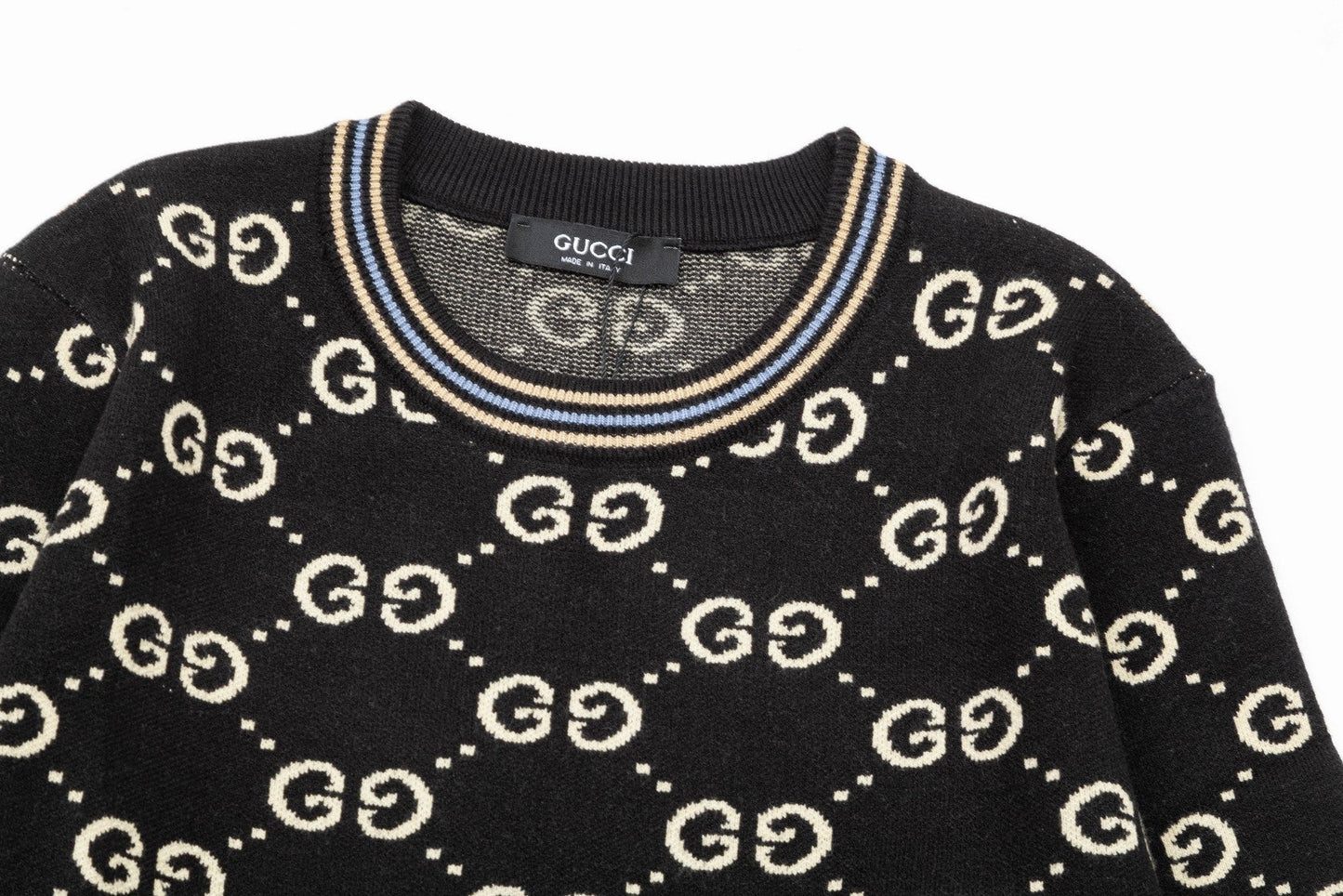 Double G Jacquard Sweater