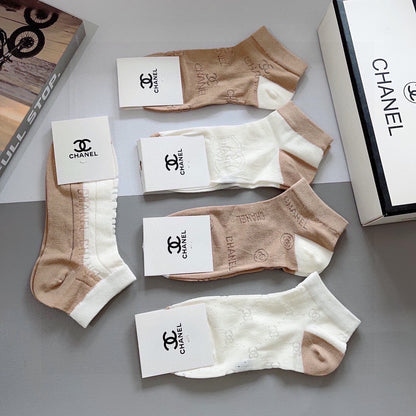 Classic Ice Silk Short Socks