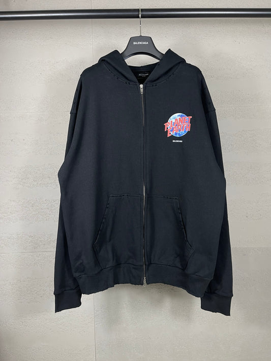 Zip-up hoodie