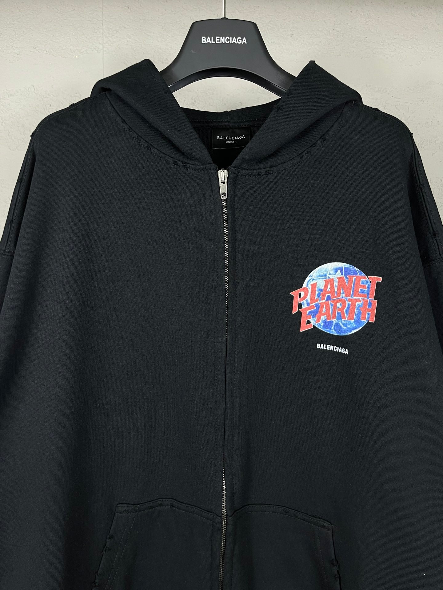 Zip-up hoodie