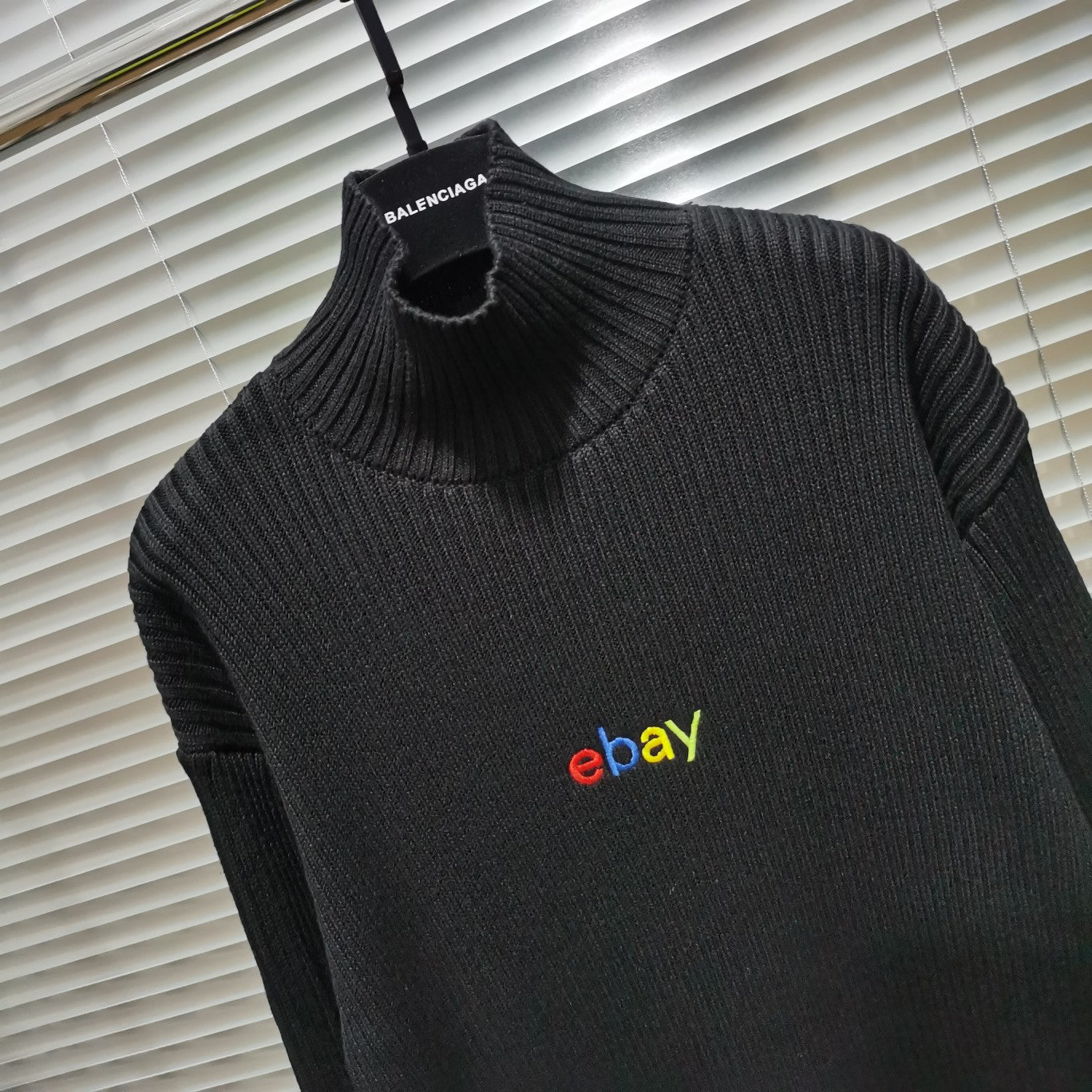 Embroidered sweater