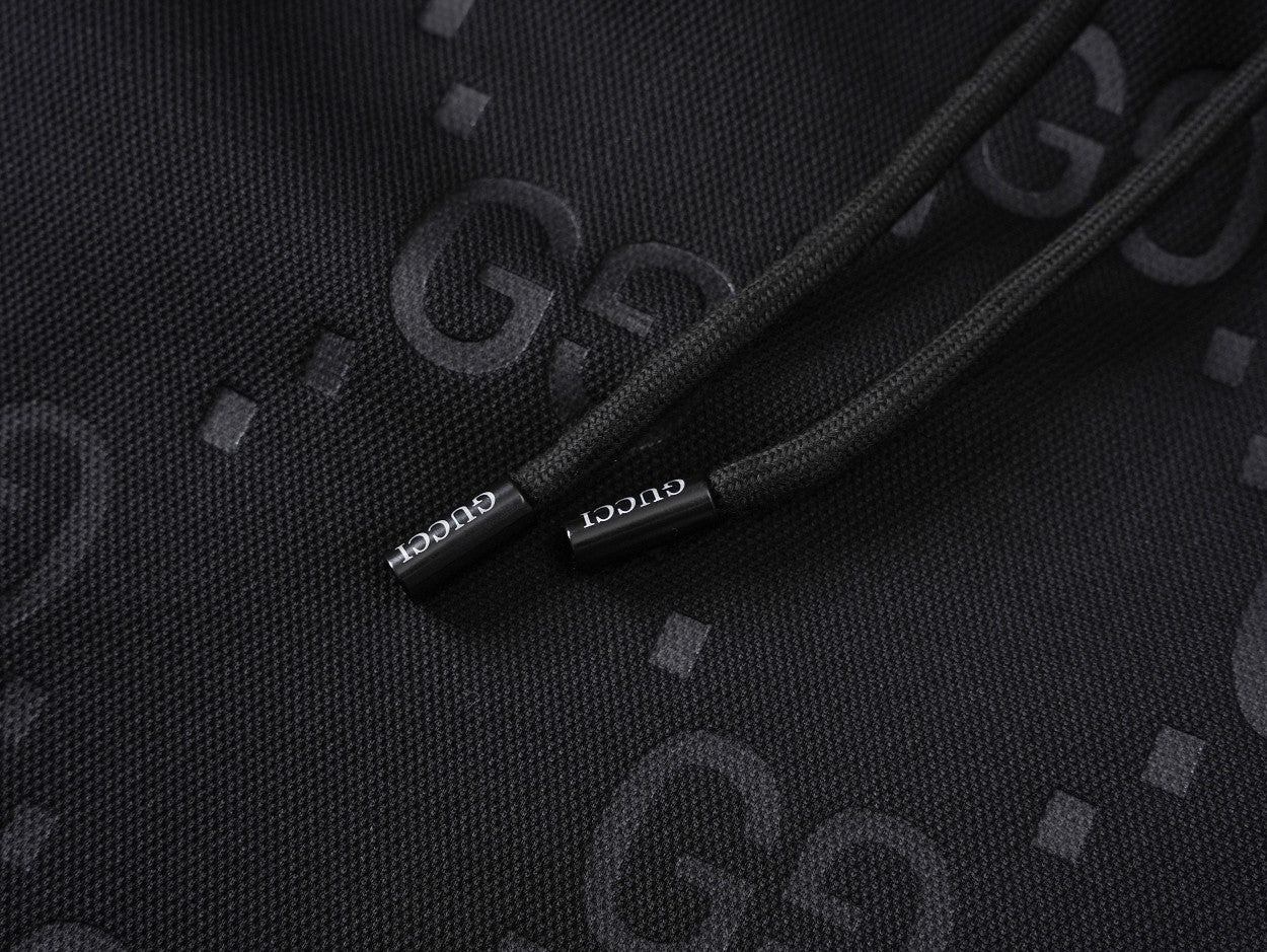 classic embossed logo trousers